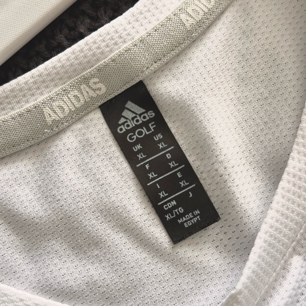 Adidas White Performance Golf Polo - image 1